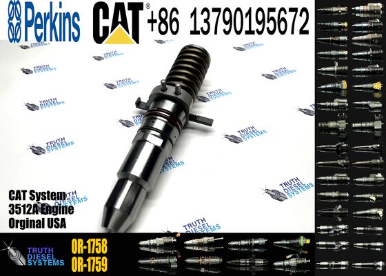 3512A 3500A Engine Fuel Injector 0R-1759 0R1759 0R-1758 0R1758