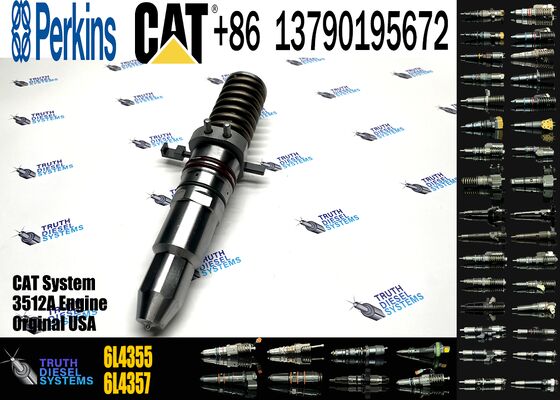Hot Sale Reliable Fuel Injector Assembly 6L4355 for CAT Engine 3512A Series Matching Diesel