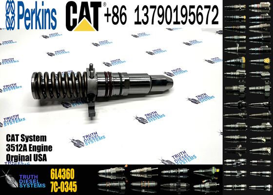 3512 E3512 Fuel Injector Assembly 4P9075 4P9076 7E6408 4P9077 9Y3773 7C4148 6L4357 6L4355 6L4360