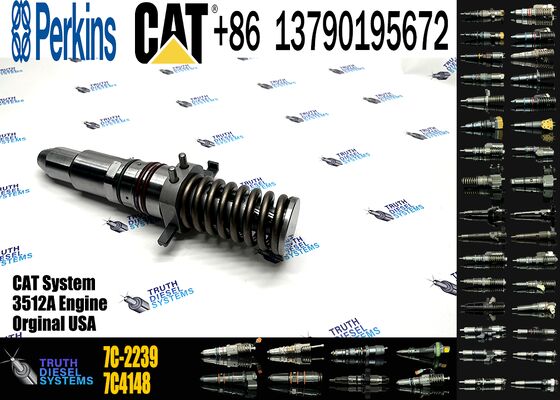 3512A Diesel Engine Parts Fuel Injector7C-4175 7C-2239 OR-3051 7C-4174 7E-9983 7E-3384for CAT C-aterpillar Construction Machinery