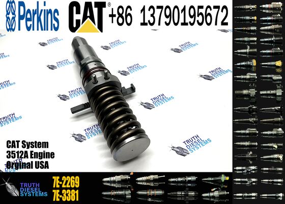 Diesel Common Rail Diesel Fuel Injector 7E-2269 7E2269 10R-3053 10R3053 for C-aterpillar 3500A 3056E 3056T 3054T Engine
