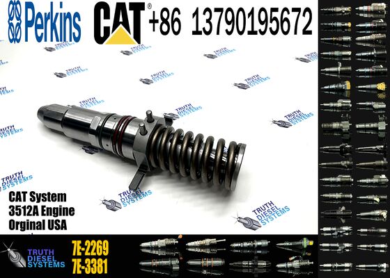 Diesel Common Rail Diesel Fuel Injector 7E-2269 7E2269 10R-3053 10R3053 for C-aterpillar 3500A 3056E 3056T 3054T Engine