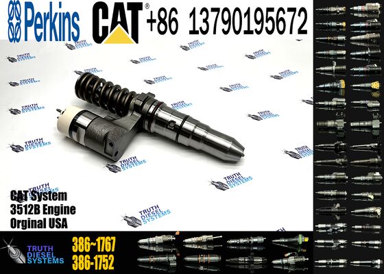3512B Diesel Engine Parts Fuel Injector 386~1767 392-0208 2OR-1276 386-1760 for CAT C-aterpillar Construction Machinery