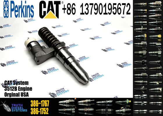 3512B Diesel Engine Parts Fuel Injector 386~1767 392-0208 2OR-1276 386-1760 for CAT C-aterpillar Construction Machinery