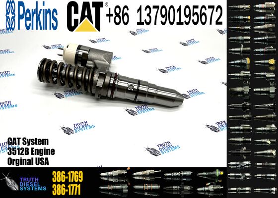 AUTOJIA 3508B/3512B/3516B High Quality Injector Excavator Engine Injectors 386-1769 20R-1278