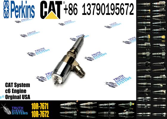 New Diesel Common Rail Fuel Injector 10R-7671 10R7671 2645A746 for C6.6engine in Stock