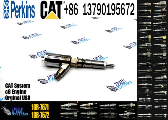 New Diesel Common Rail Fuel Injector 10R-7671 10R7671 2645A746 for C6.6engine in Stock