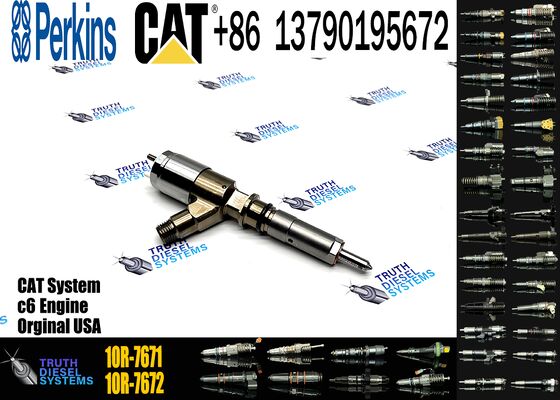 New Diesel Common Rail Fuel Injector 10R-7671 10R7671 2645A746 for C6.6engine in Stock