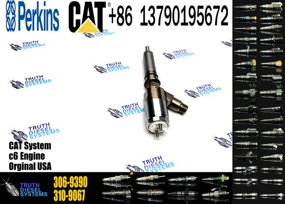 IZUMI ORIGINAL Fuel Injector 306-9390 C6.6 diesel Engine Parts Common Rail Injector 3069390 10R-7673 2645A749 for c-aterpillar