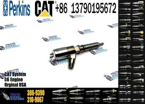 IZUMI ORIGINAL Fuel Injector 306-9390 C6.6 diesel Engine Parts Common Rail Injector 3069390 10R-7673 2645A749 for c-aterpillar