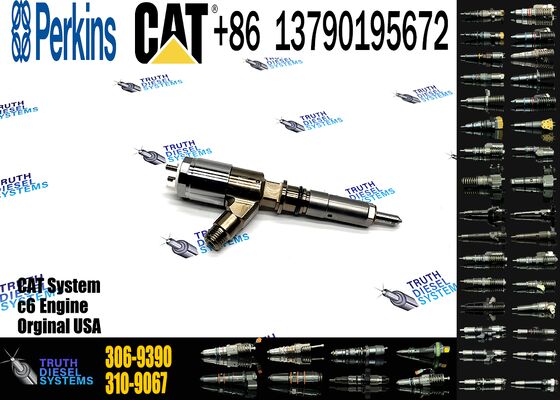 IZUMI ORIGINAL Fuel Injector 306-9390 C6.6 diesel Engine Parts Common Rail Injector 3069390 10R-7673 2645A749 for c-aterpillar