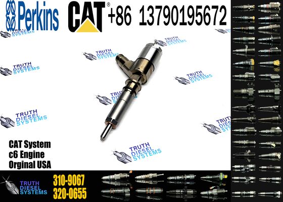 New Diesel Common Rail Fuel Injector 310-9067 3109067 for C6.6 Engine in Stock