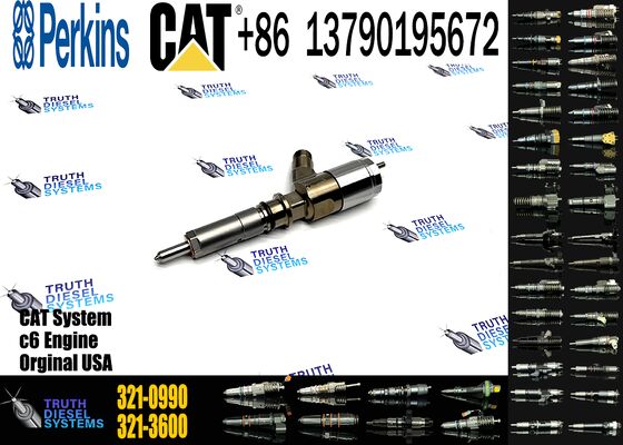 New Diesel Common Rail Fuel Injector 321-0990 3210990 for C6.6 Engine in Stock