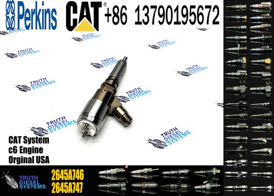 2645A746 Common Rail Diesel Injector for C-aterpillar CAT Perkins 1106D-E66TA Engine