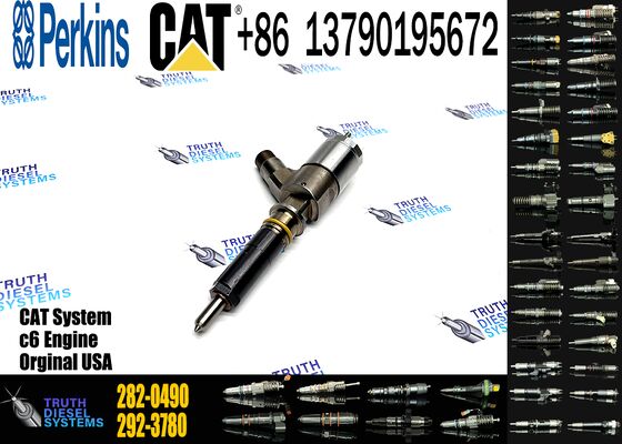 New Diesel Common Rail Fuel Injector 282-0490 2645A709 for Sprayer Excavator C4.4/C6.6 C4.2/C6.4 Trucks