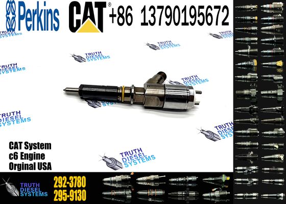 New Diesel Common Rail Fuel Injector 292-3780 2645A718 for Sprayer Excavator C4.2/C6.4 C4.4/C6.6 Truck Parts Excavator Truck Parts Steel