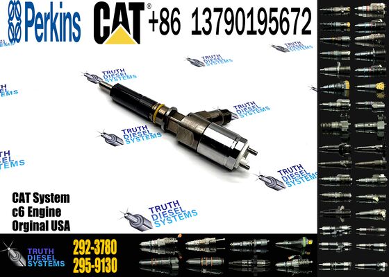 New Diesel Common Rail Fuel Injector 292-3780 2645A718 for Sprayer Excavator C4.2/C6.4 C4.4/C6.6 Truck Parts Excavator Truck Parts Steel