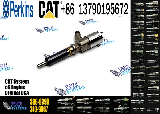 320-0690 306-9390 10R-7673 Common Rail Fuel Injector Compatible with Engine C6.6 | High Quality | Durable |
