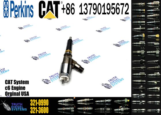 New Diesel Common Rail Fuel Injector 321-0990 3210990 for C6.6 Engine in Stock