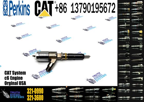 New Diesel Common Rail Fuel Injector 321-0990 3210990 for C6.6 Engine in Stock