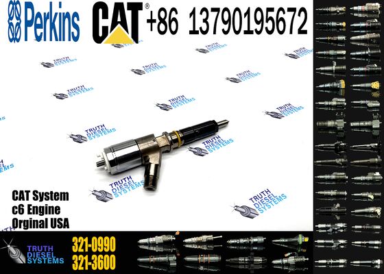 New Diesel Common Rail Fuel Injector 321-0990 3210990 for C6.6 Engine in Stock