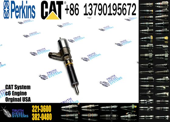 321-3600 3213600 Common Rail Injector for C4.4 C6.4 C6.6 Engine Excavator Loader Construction Machinery