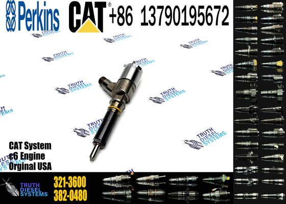 321-3600 3213600 Common Rail Injector for C4.4 C6.4 C6.6 Engine Excavator Loader Construction Machinery