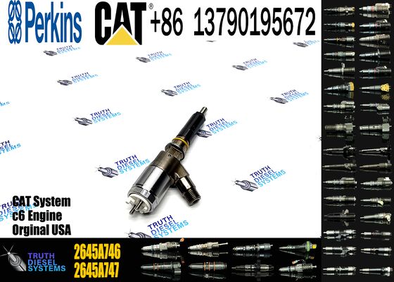 High Quality CAT 320D 323D C6.6 C4.4 Common Rail Diesel Engine Injectors 2645A746 320-0677 Fuel Injector for C-aterpillar Parts