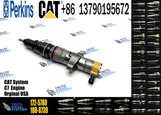 Engineering Equipment Fuel Injector 172-5780 for CAT Engine C-9 C9 Excavator 330C 330C L