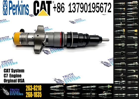 Common Rail Injector 236-0962 241-3238 263-8218 for Cat Excavator C-aterpillar C7 Engine Parts 236-0962