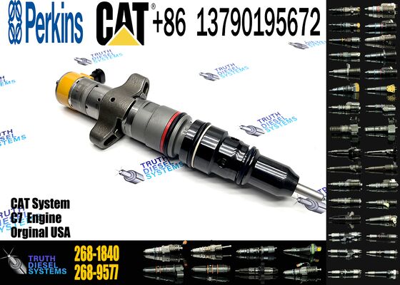 New Diesel Fuel Injector 268-1840 for C7 Engine 324D 326D 329D Excavator