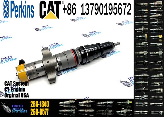 New Diesel Fuel Injector 268-1840 for C7 Engine 324D 326D 329D Excavator