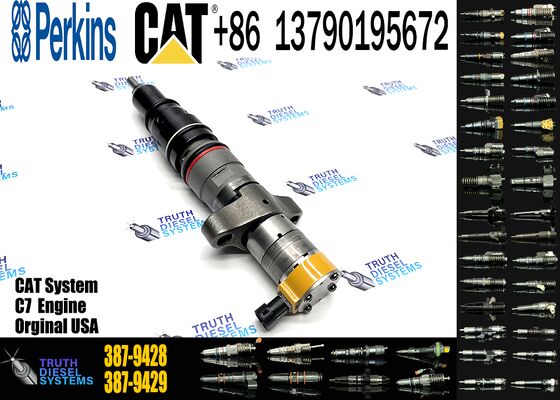 387-9430 for Cat C7 Diesel Injector Parts New 387-9427 387-9428 Engine for C-aterpillar C7 Injector for Construction Excavator