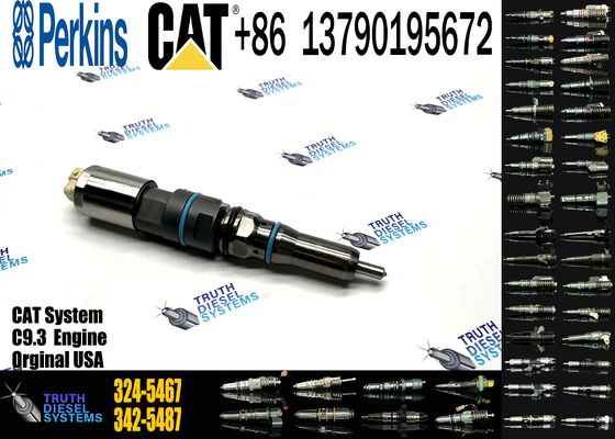 Fuel Injector 324-5467 3245467 For CAT C9.3 Engine D6T D7E E336F Excavator 456-3589 20R-5078 456-3544 456-3493