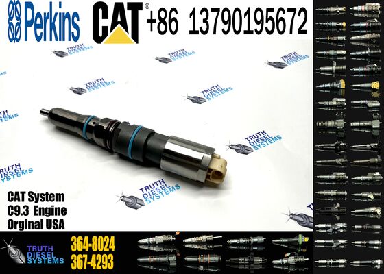 New Diesel Fuel Injector 304-3637 324-5467 342-5487 363-0493 364-8024 for Sprayer Excavator C9.3 Truck/Auto Parts