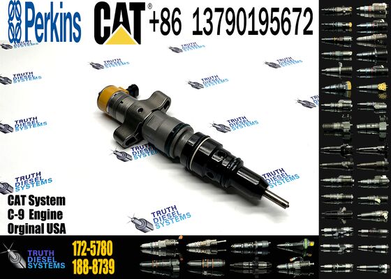 Engineering Equipment Fuel Injector 172-5780 for CAT Engine C-9 C9 Excavator 330C 330C L