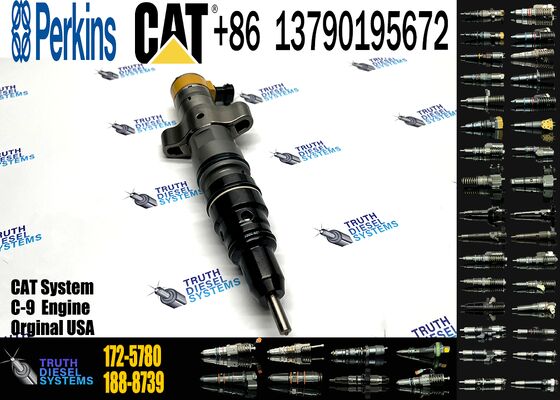 Engineering Equipment Fuel Injector 172-5780 for CAT Engine C-9 C9 Excavator 330C 330C L
