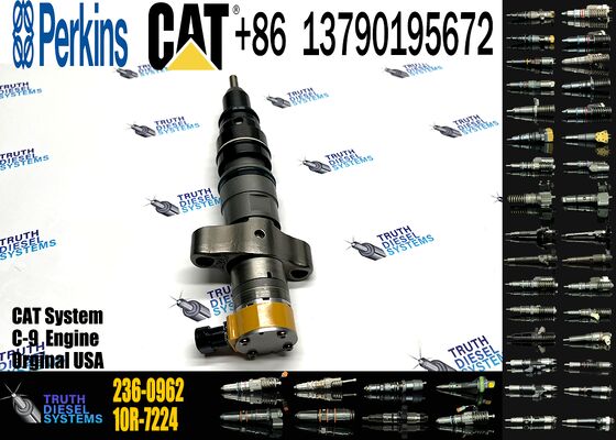 Excavator Part C7 C9 Diesel Fuel Injector 236-0962 387-9433 for 330C E330C FM 330C L Common Rail Injector