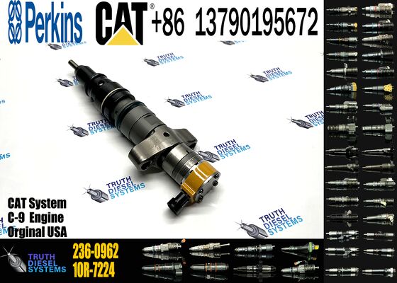 Excavator Part C7 C9 Diesel Fuel Injector 236-0962 387-9433 for 330C E330C FM 330C L Common Rail Injector