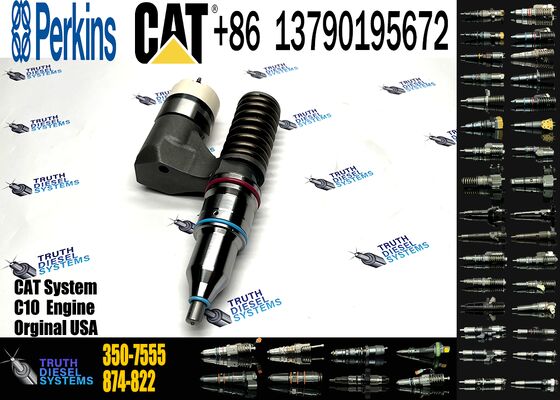 High-Precision Diesel Injector C12-350-7555 Compatible with Komatsu 6D114 Engine
