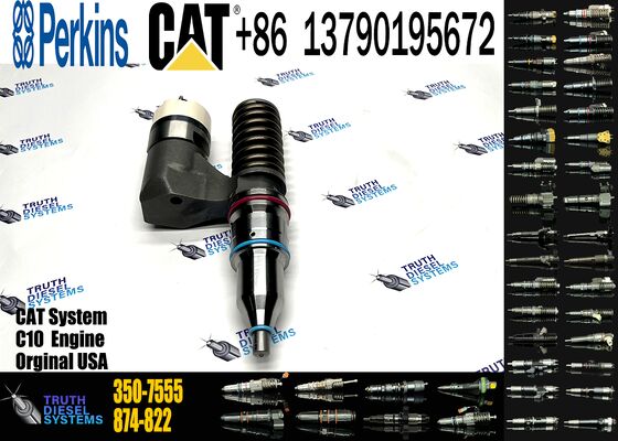 High-Precision Diesel Injector C12-350-7555 Compatible with Komatsu 6D114 Engine