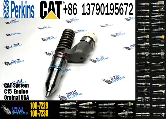 Reliable Fuel Injector 10R-7229 10R7229 for CAT Engine C15 Series