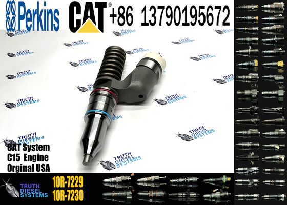 Reliable Fuel Injector 10R-7229 10R7229 for CAT Engine C15 Series