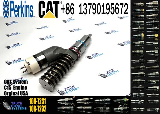 Fuel Injector 253-0618 10R-2772 276-8307 10R-7231 291-5911 10R-7230 Fits for C18 Engine Excavator Truck Parts