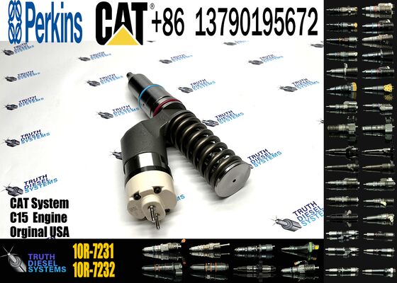 Fuel Injector 253-0618 10R-2772 276-8307 10R-7231 291-5911 10R-7230 Fits for C18 Engine Excavator Truck Parts