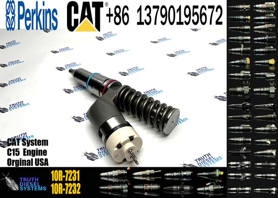 Fuel Injector 253-0618 10R-2772 276-8307 10R-7231 291-5911 10R-7230 Fits for C18 Engine Excavator Truck Parts