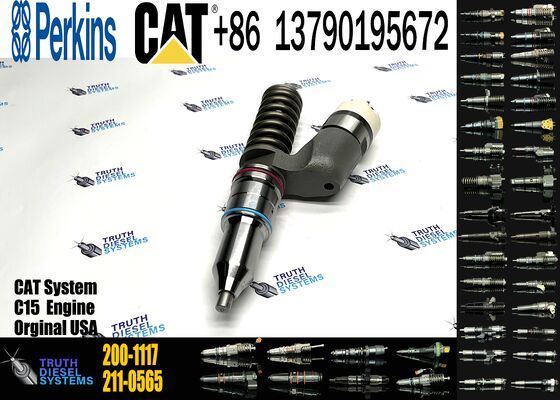 Diesel Fuel Injector 200-1117 2001117 for C-aterpillar Cat C15 C18 Engine 3406e 390d L Track Excavators