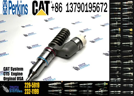 C15 Diesel Engine Parts Fuel Injecto10R-7229 229-5919 211-3027 232-1199for CAT C-aterpillar Construction Machinery