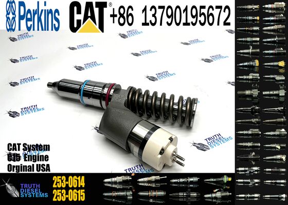 Fuel Injector 244-7716 249-0709 10R-1273 10R-9236 253-0614 10R-3263 253-0615 10R-3264 Fits for C15 Engine Excavator Truck Parts