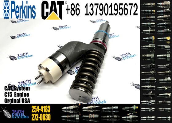 Truck Engine Parts Common Rail Diesel Fuel Injector 254-4183 2544183 for C15 C18